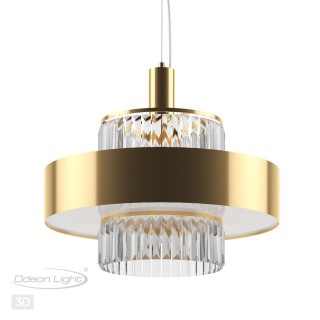 4840/6 HALL ODL21 399 золото/металл/стекло/хрусталь Люстра E14 6*40W LEPART-foto5