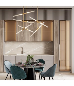 4306/6 HIGHTECH ODL22 115 золото Потолочный светильник IP20 G9 6*40W SOHO-foto3