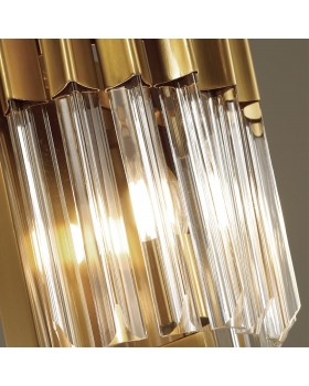 4675/1W HALL ODL20 419 бронзовый/прозрачный Бра E14 1*40W 220V MORIA-foto7