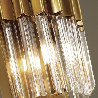 4675/1W HALL ODL20 419 бронзовый/прозрачный Бра E14 1*40W 220V MORIA-foto7