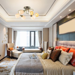 4528/6C COMFI LN21 053 античная бронза Люстра потолочная E27 6*60W 220V DOROTHY-foto3