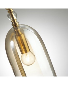 4892/1T NEO ODL_EX22 63 бронзовы/коньячный/стекло Настольная лампа E14 1*40W BELL-foto7