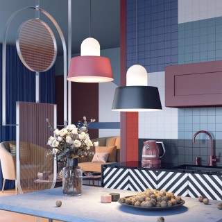 4140/1 PENDANT ODL19 309 красный Подвес Е27 1*60W ALUR-foto3