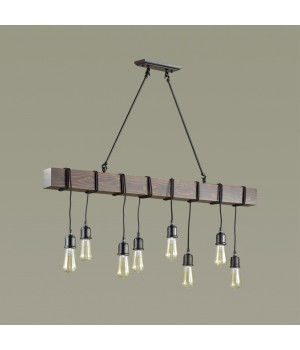 3740/8 LOFTI LN19 165 черный Люстра E27 8*60W 220V KLAUS-foto3