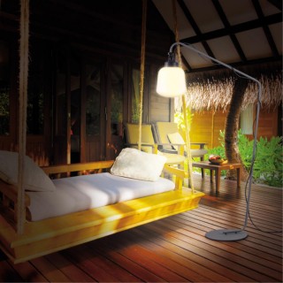 370644 STREET NT19 333 белый абажур/черная арматура Подвесной светильник IP44 Е27 60W 220-240V CONTE-foto5