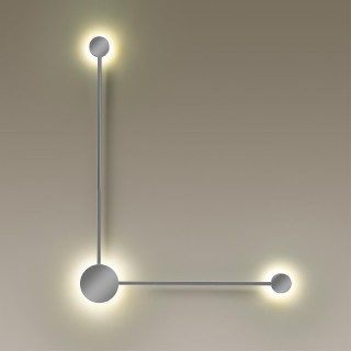 4339/10WL HIGHTECH ODL22 131 хром/металл Настенный светильник IP20 LED 10W 912Лм 3000K GENT-foto4