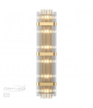4853/6W HALL ODL_EX21 47 золото/стекло Настенный светильник E14 6*40W высота 1170см EMPIRE-foto5