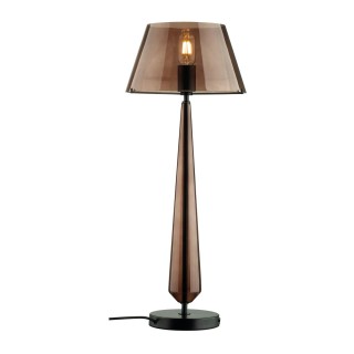 4852/1T STANDING ODL_EX21 55 черный/коричневый/стекло Высокая Лампа выкл. на базе E27 1*60W TOWER-foto7