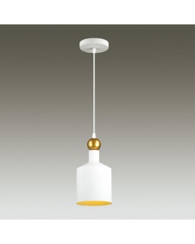 4087/1 PENDANT ODL19 361 белый/золотой Подвес Е27 1*40W 220V BOLLI-foto4