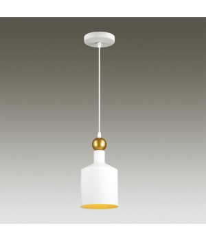 4087/1 PENDANT ODL19 361 белый/золотой Подвес Е27 1*40W 220V BOLLI-foto4