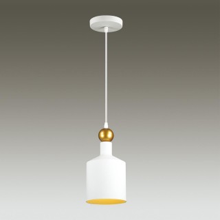 4087/1 PENDANT ODL19 361 белый/золотой Подвес Е27 1*40W 220V BOLLI-foto4