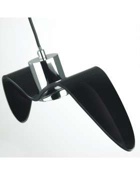 4901/1C PENDANT ODL22 289 чёрный/хром/стекло Подвес GU10 1*5W BIRDS-foto7