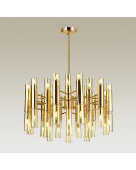 4690/36 HALL ODL20 424 золотой/янтарный Люстра G9 36*40W 220V PEKA-foto3