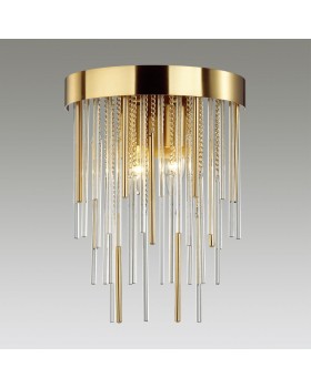 4784/2W HALL ODL21 397 золото/металл/стекло Бра E14 2*40W AVISTA-foto3