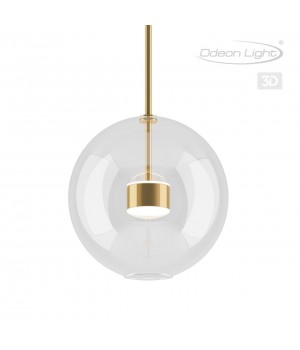 4640/12L L-VISION ODL20 329 золотой/прозрачный Подвес LED 4000K 12W 220V BUBBLES-foto5