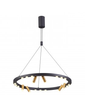 3918/63L L-VISION ODL20 150 черный/золотистый/металл Подвесной светильник LED 63W 4000K BEVEREN-foto4