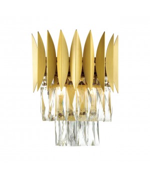 4124/2W HALL ODL21 435 золото/хрусталь Бра E14 2*40W VALETTA-foto4