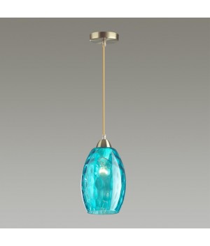 4490/1 SUSPENTIONI LN20 142 античная бронза, голубой Подвес E27 60W 220V SAPPHIRE-foto4