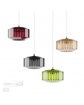 4783/1 PENDANT ODL21 345 зеленый/бронзовый Подвес E27 60W BINGA-foto5