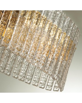 4938/6B HALL ODL22 439 матов.золотой/прозрачный/стекло Люстра E14 6*40W MERKALE-foto6