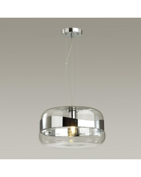 4813/1 PENDANT ODL21 290 прозрачный/хром Подвес E27 1*60W APILE-foto4
