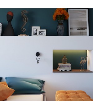 4254/3WL HIGHTECH ODL21 271 черн/металл Настен.светильник выкл на базе IP20 LED 3W 263Лм 3000K ODDS-foto3