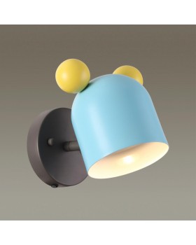 4732/1W KIDS ODL20 527 голубой/желтый Бра GU10 5W MICKEY-foto3