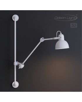 4126/1WA MODERN ODL19 525 белый Бра на кронштейне Е14 1*40W ARTA-foto5