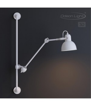 4126/1WA MODERN ODL19 525 белый Бра на кронштейне Е14 1*40W ARTA-foto5