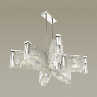 4871/7 HALL ODL_EX22 56 хром/прозрачный/стекло Люстра E14 7*40W GATSBY-foto4