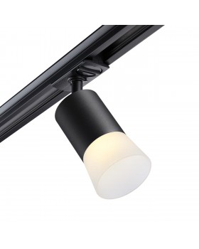 370902 PORT NT22 069 черный Светильник трековый однофазный двухжильный (универсальный) IP20 GU10 9W 220V ELINA-foto5
