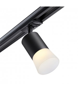 370902 PORT NT22 069 черный Светильник трековый однофазный двухжильный (универсальный) IP20 GU10 9W 220V ELINA-foto5