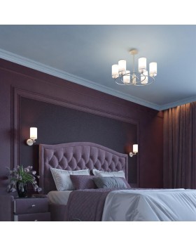 4431/6C NEOCLASSI LN20 174 никель, белый Люстра потолочная E14 6*40W 220V AVERY-foto3