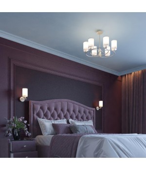 4431/6C NEOCLASSI LN20 174 никель, белый Люстра потолочная E14 6*40W 220V AVERY-foto3