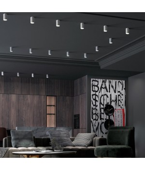 370726 OVER NT21 217 белый Светильник накладной IP20 GU10 9W 235V ELINA-foto3