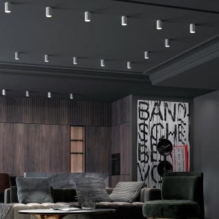 370726 OVER NT21 217 белый Светильник накладной IP20 GU10 9W 235V ELINA-foto3