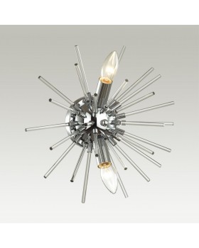 4828/2W HALL ODL21 209 хром/прозрачный Бра E14 2*40W KADRILIA-foto3