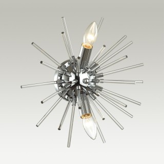 4828/2W HALL ODL21 209 хром/прозрачный Бра E14 2*40W KADRILIA-foto3