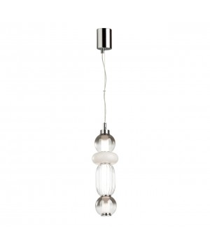 4827/18L PENDANT ODL21 321 хром/дымчатый/белый/прозрачный Подвес LED 18W BEANS-foto6