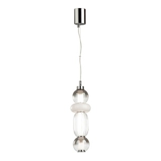 4827/18L PENDANT ODL21 321 хром/дымчатый/белый/прозрачный Подвес LED 18W BEANS-foto6
