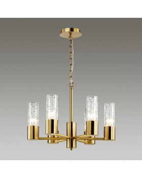 4841/6 HALL ODL21 401 золото/металл/стекло Люстра E14 6*40W SABANO-foto3