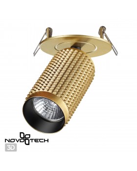 370750 SPOT NT21 250 золото Светильник встраиваемый IP20 GU10 50W 220V MAIS-foto3