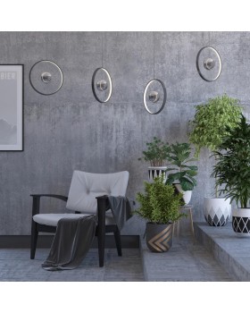 4031/21LA L-VISION ODL19 216 тёмно-серый/хром Подвес LED 21W 220V LOND-foto3