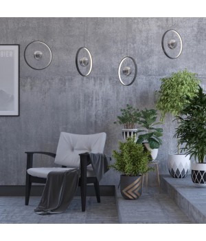 4031/21LA L-VISION ODL19 216 тёмно-серый/хром Подвес LED 21W 220V LOND-foto3