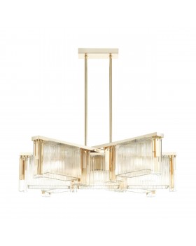 4877/7 HALL ODL_EX22 58 золотой/прозрачный/стекло Люстра E14 7*40W GATSBY-foto6