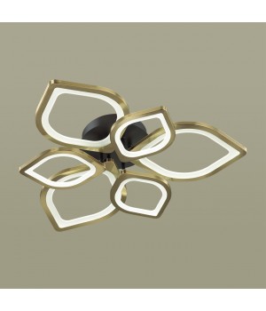 4581/99CL LEDIO LN21 021 черный, золотой Люстра потолочная диммир. с ДУ + LampSmart LED 174W 3000-6000К 6580Лм 220V HONEY-foto3