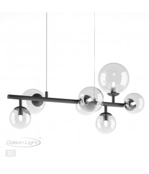 4818/7 MODERN ODL21 395 черный/прозрачный Люстра G9 7*40W TOVI-foto5
