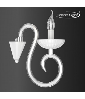 3932/1W HALL ODL18 439 хром/белый Бра IP20 E14 40W 220V ZEFIRO-foto4