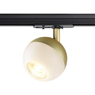 370825 PORT NT22 081 матовое золото Светильник трековый однофазный трехжильный IP20 GU10 9W 220V GARN-foto9