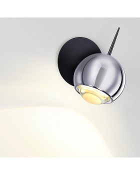 4228/6WL L-VISION ODL21 254 хром/металл Настен.светильник выкл на базе IP20 LED 6W 300Лм 3000К MIA-foto6